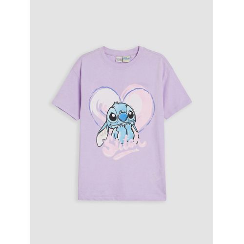 Stitch Printed Girl's T-Shirt