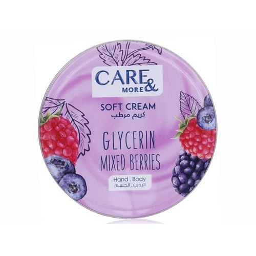 Soft Cream with Glycerin Mixed Berries Hand & Body Moisturizer - 75 Ml