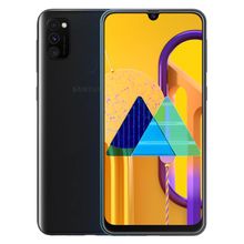 Galaxy M30s موبايل ثنائي الشريحة 64 جيجا/4 جيجا 6.4 بوصة -أسود + صندوق هدية