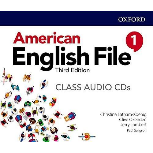 American English File: Level 1: Class Audio CDs (Audio CD) ,Ed. :3