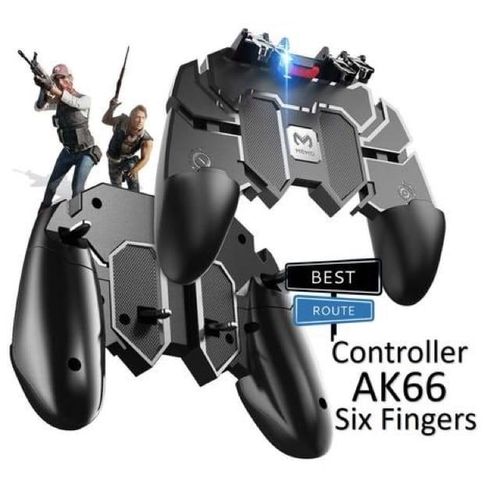 Game Controller for PUBG and Most Games - Black - AK66 (USB)
