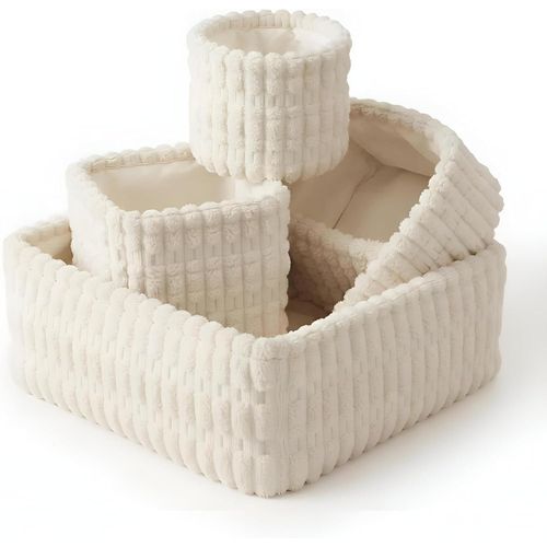 ACCESSORY STORAGE ORGANIZERS - Soft velvet drawer organizer boxes for cosmetics and home decor