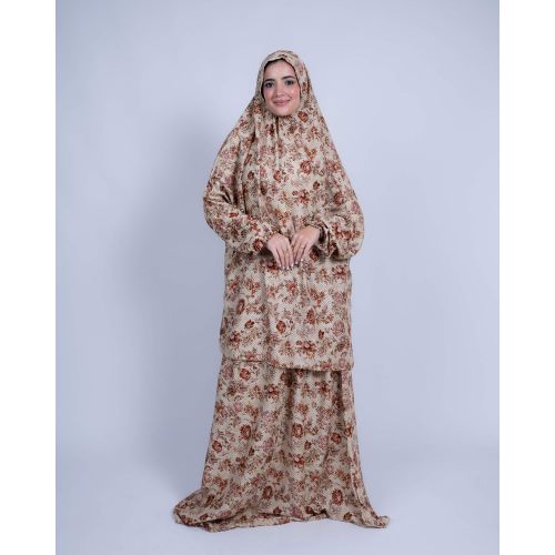 printed viscose isdal two pieces