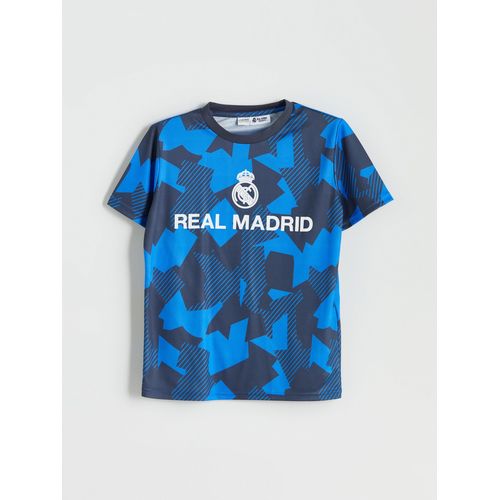Crew Neck Real Madrid Printed Boy's T-Shirt