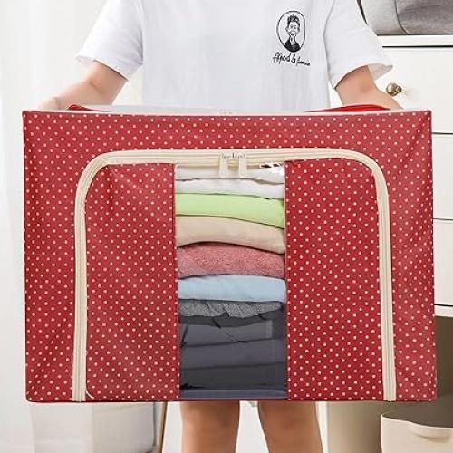 Large Capacity Storage Box - Foldable, Waterproof, 100 Litres.