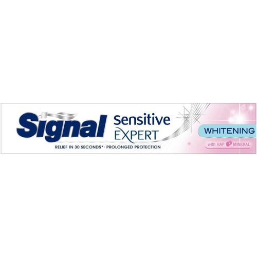 Sensitive Expert Whitening with HAP mineral for relief in 30 seconds and prolonged protection Toothpaste 75ml