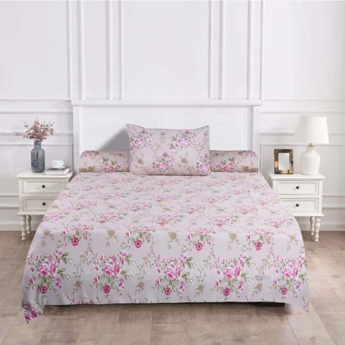 طقم ملاية سرير ، 3 قطع . خامة عالية ومريحة