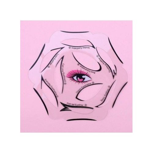 Cat eyeliner stencil template for drawing eyeliner easily and precisely