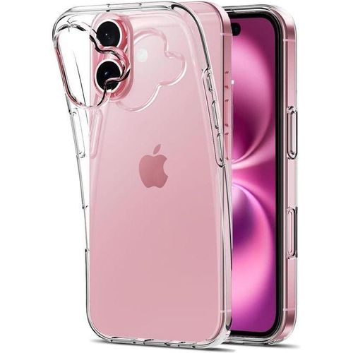 Top Store iPhone 16 Plus (6.7 inch) Clear Flexible TPU Gel and Anti-Scratch Silicone Case (King of the Market)