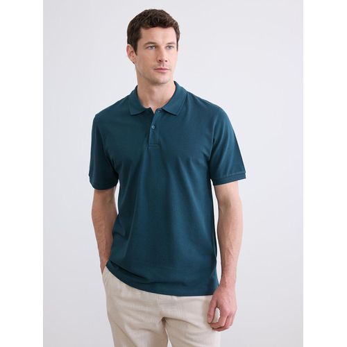 Polo Collar Pique Men's T-Shirt