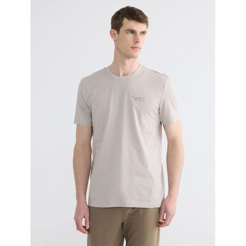 Crew Neck Embroidered Men's T-Shirt