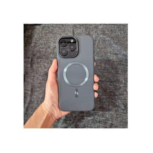 Premium Meg-safe Slim Case Iphone 12 /12 Pro Wireless Charging – Light Grey