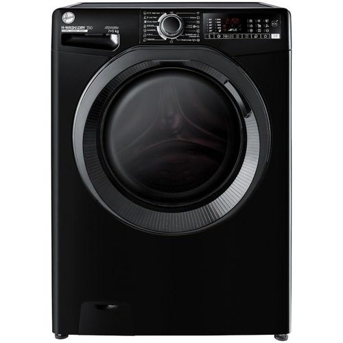 Washing Machine Fully Automatic 7Kg With 5 Kg Dryer Inverter-1400 RPM- Steam Function- WIFI- KG Mode- Active Wash- Rapid Wash- Drum Clean- ItalianTechnology- Black H3DPS4756TMBBELA