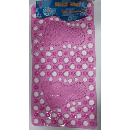 Pvc Antislip Bath mat pink