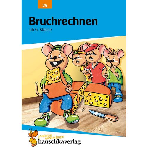 Fraction Learning Book With Friends For Grade 6