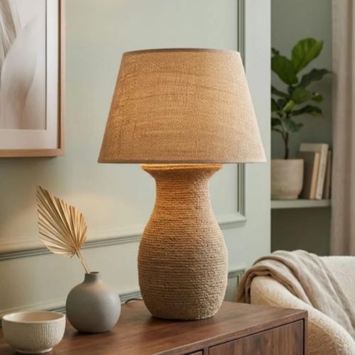 Natural Jute Table Lamp