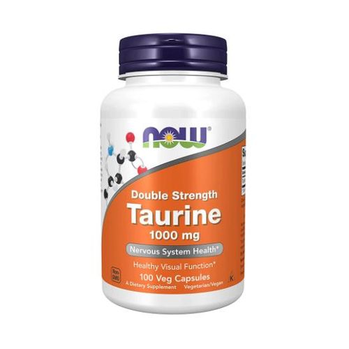 Taurine servings: 100 veg capsules