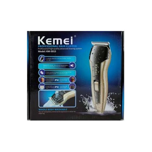 Km-5015 Professional Rechargeable Hair Trimmer Kit Gold/Black