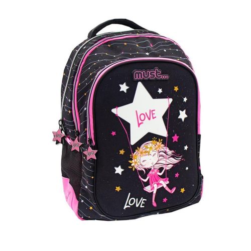 BACKPACK STAR LOVE GLOW IN THE DARK 3 CASES