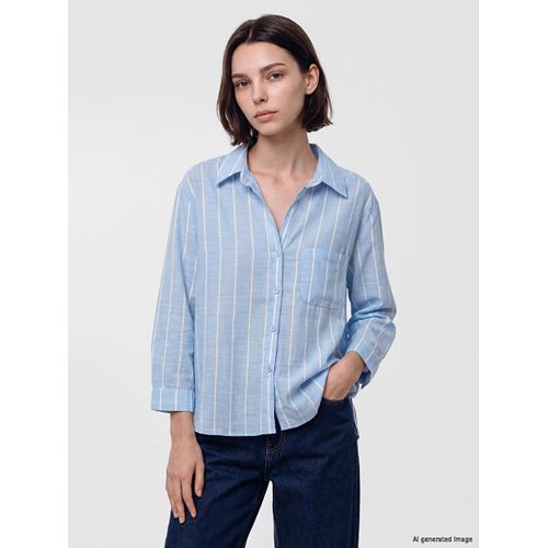 Striped Women's Shirt Tunic