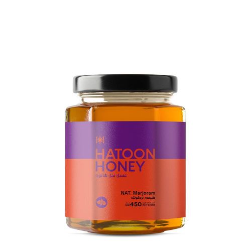 Marjoram Honey Natural Organic – Raw Herbal Honey – 450g – Product of Egypt