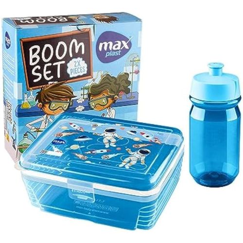 Lunch Box Capacity 1100 Ml And Bottle500 Ml Blue