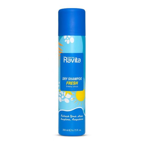 CRISTAL Ravita DRY SHAMPOO FRESH breezy citrus Refresh Your Hair 200 ml