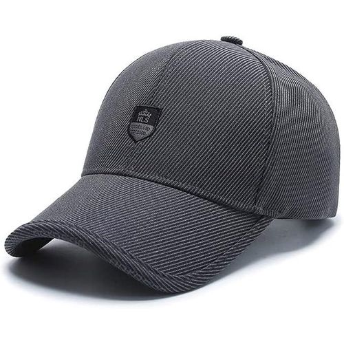 Grey Baseball Cap for Men