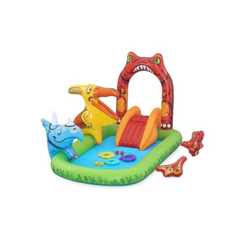 Bestway - Jurassic Splash Kids Inflatable Water Play Center and Pool 242x140x137 cm - 53160