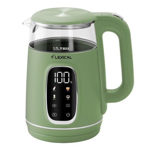 2200W Smart Electric Kettle with LED Touch Screen & Temperature Control (1.7L)