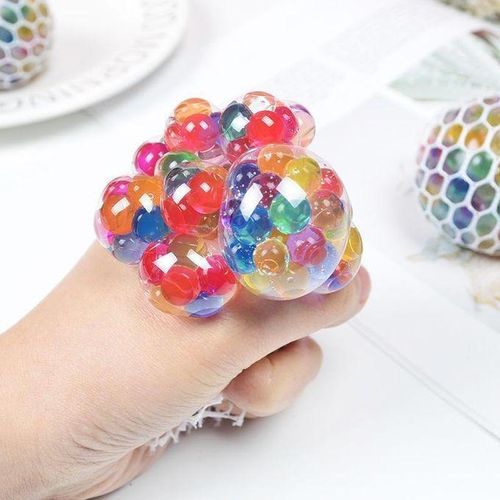 Sensory Stress Relief Squeeze Ball Anti Anxiety Toy for Kids and Adults Soft Squeezable Ball for Improved Focus and Relaxation Safe and Durable Ideal for Home Office and Travel