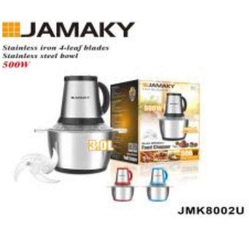 Chopper 3 Liter 500 Watt Stainless JMK-8002U