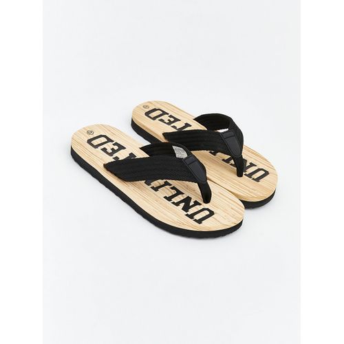 Printed Men's Thong Sliders