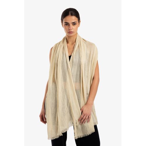 Perforated Rectangular Scarf.