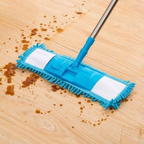 Microfiber Thread Flat Floor Mop with Extendable Metal Stick