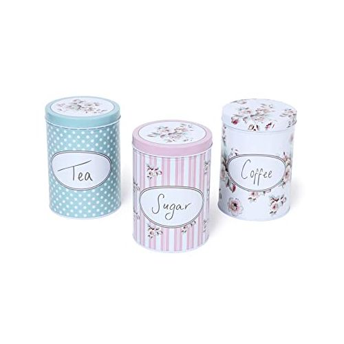 Round Metal Tins Colour Designer Fancy Design Utility Box May Vary Shapes Printed
