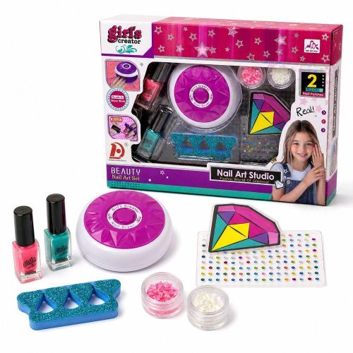 Kids Nail Art Studio Beauty Play Set - MBK-528