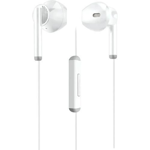 Wired 3.5mm Earphones with Microphone White MO-022212