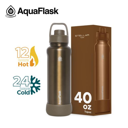 Stainless Steel Water Bottle Stellar 2025 40Oz - 1,182 Ml - Topaz