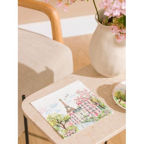 Printed Paper Napkins, Set Of 20