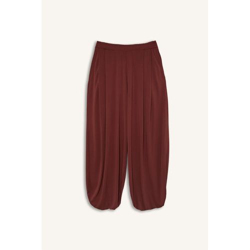 Wide Leg Standard Length Modal Trousers