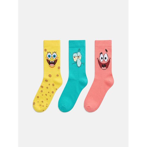 Spongebob Printed Men's Ankle Sock 3-Pack