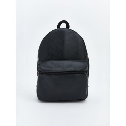 حقيبة ظهر رجالية من الجلد الصناعي