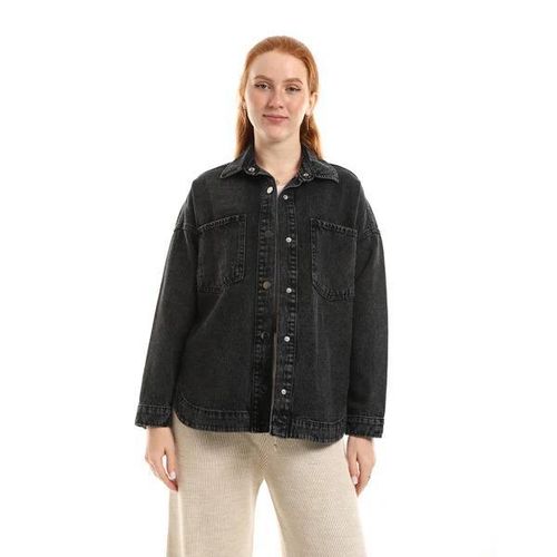 Jacket Jeans-3564-BLACK