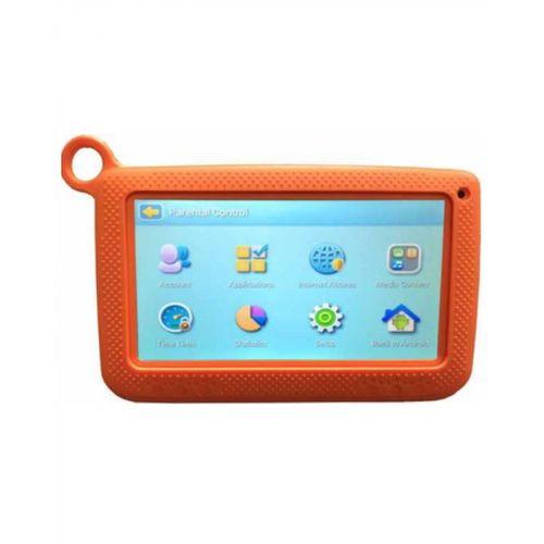 اشتري Wintouch 7'' Kids Tablet + Free Digital Watch, Screen Protector, and Touch Pen - Orange في مصر