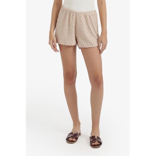 Self patterned Beach Shorts