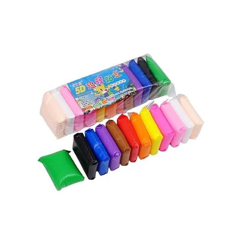 Magic Air Dry Clay Soft and Light Clay with Sculpting Tools Animal Decoration Accessories Art Crafts for Kids Best for Boys and Girls Ages 3-12 12 Pieces