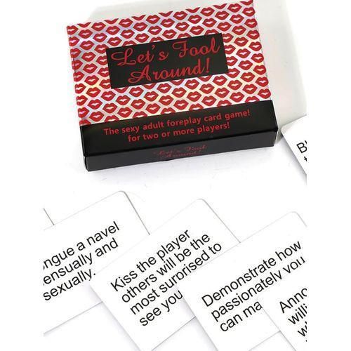 Card King Let's Fool Around Card Game Adult Sex Couples Gift Birthday Men Women Party Game