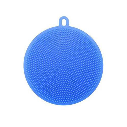 Silicone dishwashing sponge, washing and cleaning kitchen utensils, antibacterial
