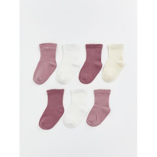 Basic Baby Girl's Ankle Socks 7 Pack